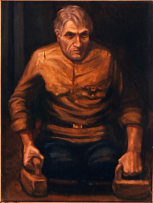 Veteraan van de vergeten oorlog.