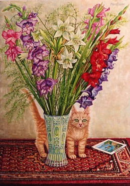 Portrait of the kitten.