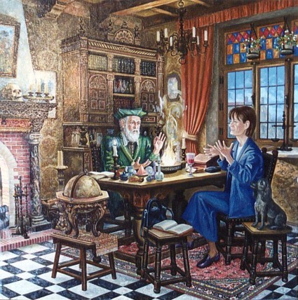 Conversation with Nostradamus.