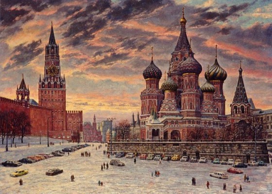 St. Basilius kathedraal.