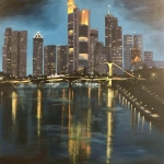 Skyline van Frankfurt