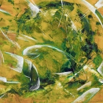 Gesloten ogen in zonlicht