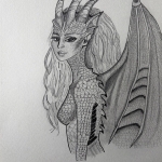 The female dragon