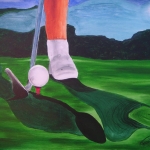 surreal golf