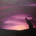 purple sunset