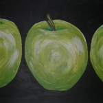 3 apples