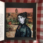 Olivia in her mom’s garden 