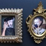 The model and the photographer.