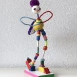 Vrije vrolijke vogel