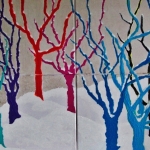 Bomen in de Sneeuw