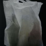 White bag with bottles