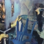 Collage op brushed Aluminium 2