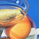 Stilleven in vaas met selfie