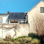 Tuin in Wiszkirchen, zonlicht