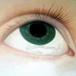 Oog met reflectie 4, arbeit macht frei