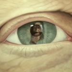 Oog met reflectie 8.