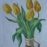 gele tulpen