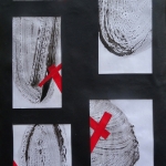 "Vingerafdrukken" schilderij 