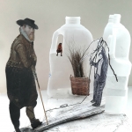 'Ode aan de vuilnisman'- ruimtelijke collage