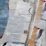 VERKOCHT-Zeilschip-textielschilderij