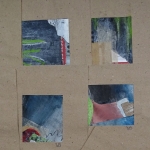 VERKOCHT - Collage's in een mapje