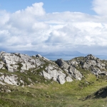 panorama op het schiereiland Sheeps Head in Ierland