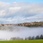 Nevels boven de Wutach kloof