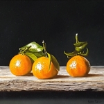 Trio mandarijnen