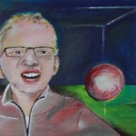 Schilderij van mijn kunstmaatje