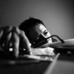 een verlaafde vrouw / work 3a