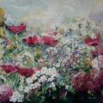 hortensias en veel andere bloemen