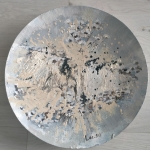 bamboe schaal (beschilderd