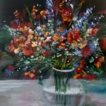 vaas bloemen (zomer)