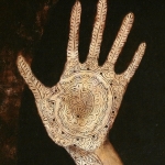 sluiers en zand, detail