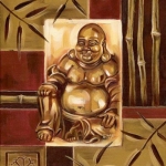 Buddha laughing