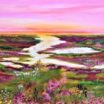 Painting The Summer Blues./ Sold.