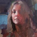 portrait study of young woman