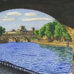 De Seine, Pont Neuf en het Louvre