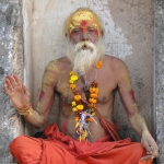 Sadhu in Orcha, India