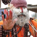 Sadhu in Alahabad, India