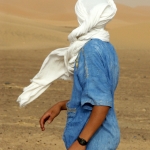 Jongen in de Sahara, Marokka