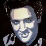 portret Elvis Presley