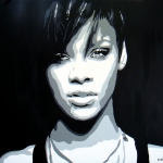 Portret Rihanna