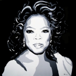 Portret Oprah Winfrey