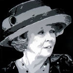 Portret Koningin Beatrix