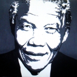 Portret Nelson Mandela