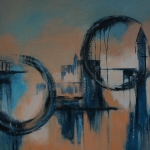 skyline Londen Eye