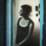 De blauwe luchtstroom