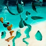 smoker, transparent landscape