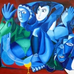 Demoiselles en vache